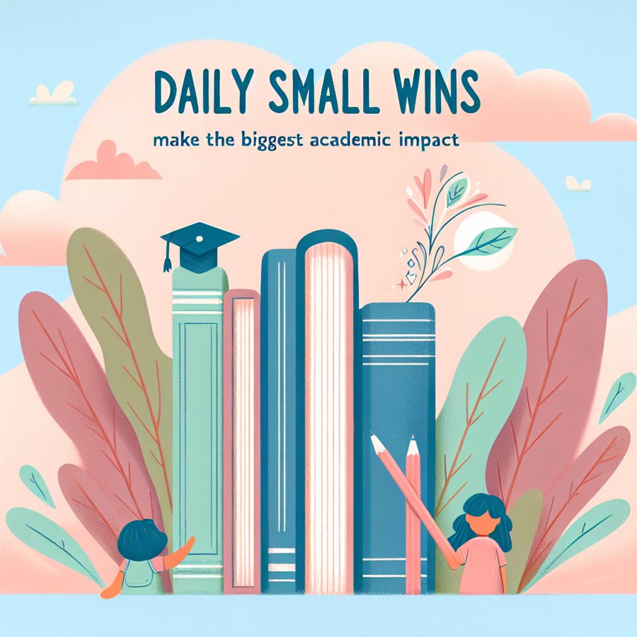 Why Daily Small Wins Make the Biggest Academic Impact